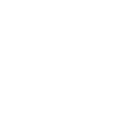 Two crosshair symbols and a right angle corner line on a black background subtly evoke the precise creativity at Conte Studios. Conte Studios